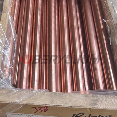 Κίνα DIN 2.1293 Chromium Zirconium Copper Round Bars For Resistance Welding Electrodes προς πώληση