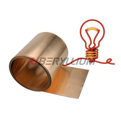 China XHM C17200 Beryllium Copper Coil Strip Mill Hardened Copper Strip for sale