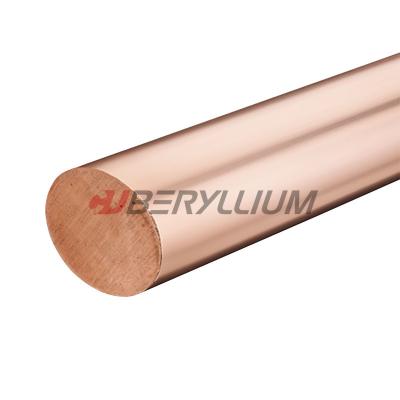 China Material Cube2pb CDA 173 C17300 Beryllium Copper Rod 0.2%-0.6% Lead for sale