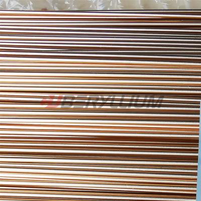 China Cuberyllium Copper Rods C17300 1.3mm Dia X 2000mmL With Temper TD04 for sale