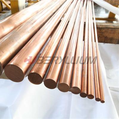 中国 UNS.C18150 Chromium Zirconium Copper Alloy Copper Rods With High Electrical Conductivity 販売のため