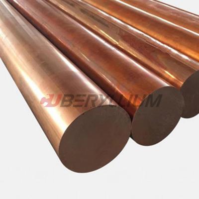 Κίνα High Conductivity Copper Round Bars For Heat Sink Inserts In Steel Plastic Molds προς πώληση