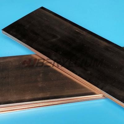 China RWMA Class 3 / C17510 Beryllium Copper Alloy Plate / Sheet 2m Length for sale