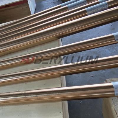 중국 C17510 RWMA Class 3 Beryllium Copper Round Rods Φ16 X 2000mm 판매용