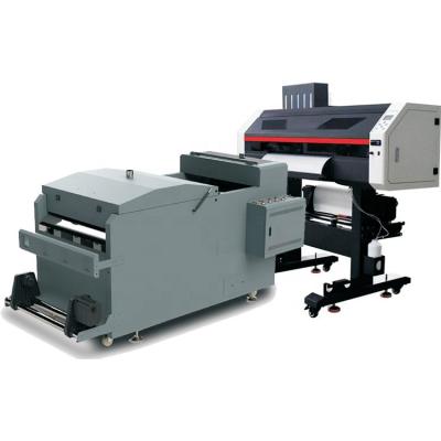 China Garment Shop Digital Inkjet 2ft 60cm Dual Heads Four Heads DTF Printer 2021 30cm For Leather And Fabrics for sale