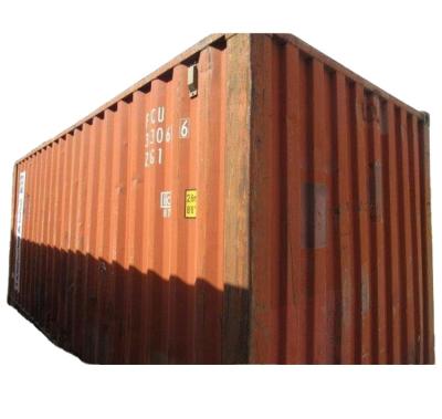 China Storage and shipping used cheap standard 20GP shipping container in china for sale