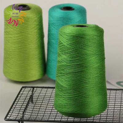 China ZHAONUO Sustainable Machine Knitting Cones Worsted Sliver 38nm 3ply Soft Recycled Cotton Yarns for sale