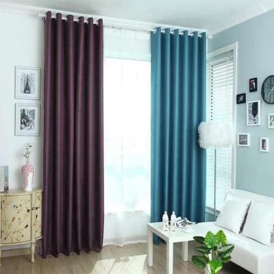 China Good Quote Blackout Quote Polyester 100 Fabric Window Curtain Ready Made Canvas Curtain Standard Popular Check Design for sale