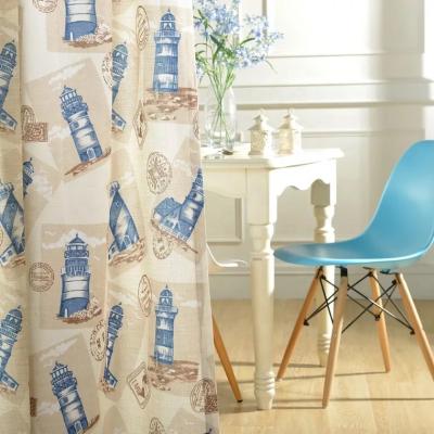 China Blackout Printed Polyester Curtain Kids Curtains Fabric Snoopy Textile In Stock for sale