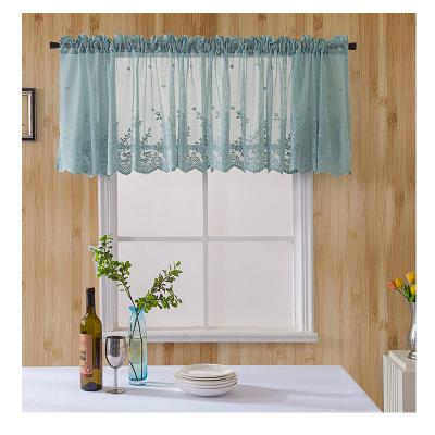 China Kitchen Window Door Drapery Lace Curtains Isolated Set for sale