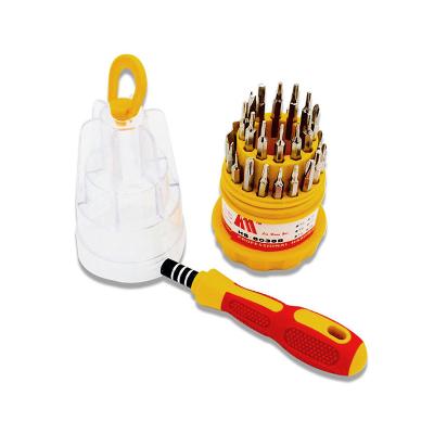 China Computer Manual Repair Mobile Phone WEEKS Mobile Phone Mini Screwdriver Multi Function Combination Set for sale