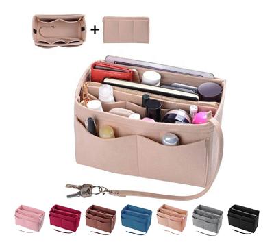 China Eco-Friendly/Fashoion/Inner Felt Purse Purse Organizer Insert Bag Organizer 3mm Durable Lightweight Wool Blend for sale