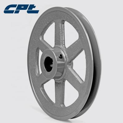 China Factory CPT AK94 Cast Iron Bored-To-Size 9 inch v belt pulley for one belt, 9.25