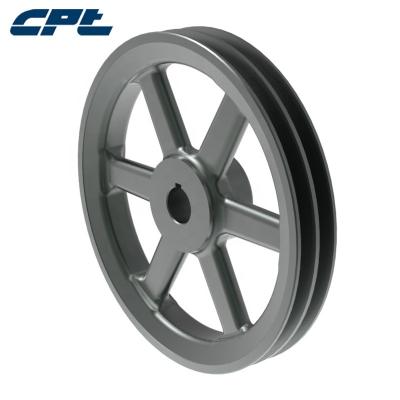 China CPT 2BK190 Factory Stocked Two Spline 18.75 Inch 1 Inch Hole V Belt Pulley for sale