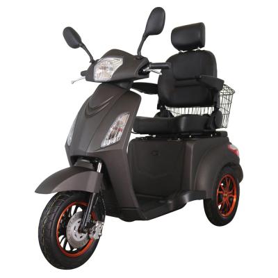 China 2 Seat Heavy Mobility Three Wheel Covered Electric Scooter Motorcycle 14