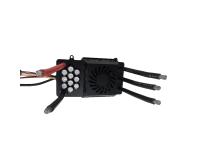 China 2024 New Flier 12S/14S/16S 400A ESC Brushless Controller Mental Box Housing 7.4V BEC ON/OFF Switch for RC Racing Car for sale