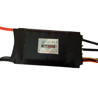 China Krachtige Hoogspanningsesc Brushless 120V 500A voor RC-Surfplank1200g Gewicht Te koop