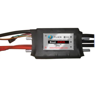 Κίνα αβούρτσιστος 67V βαρκών 10S 240A RC μαύρος ελεγκτής ταχύτητας ΟΚΕ με το σερβο ελεγκτή προς πώληση