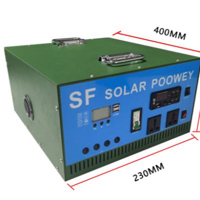 China 1332WH1500W FM DC5V 12V 110V 220V Fast Charging Support Power Generation Outdoor Solar Power Generation for sale