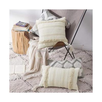 China Amazon bestseller anti-static cushion cover luxury modern boho sofa pillow cases for sale