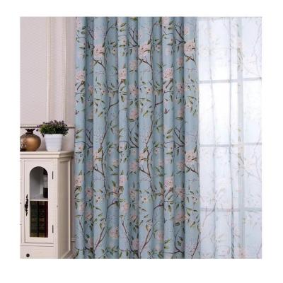 China Blackout Factory Wholesale Living Room Blackout Luxury Curtains for sale