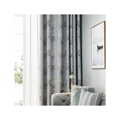 China Blackout Factory Outlet Wholesale Luxury Multicolor Living Room Curtains Ready Made Curtains for sale