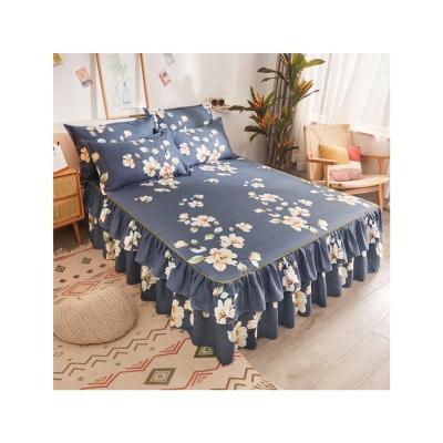 China Eco-friendly factory high quality bed spread set luxury bedspread colchas Para cama for sale