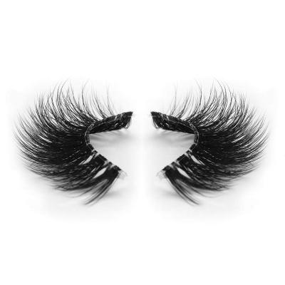 China Wholesale D+ Barbie Air Lashes Hot Selling Beauty Natural Curly Girl Lashes Thick Fluffy Natural 3D Look Faux Mink Lashes Private Label for sale