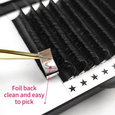 China High quality seller YY thick 3d eyelashes shape private label eyelash extensions suitable for eyelashes volume for sale