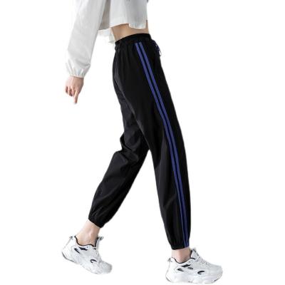 China QUICK DRY women's brand planet pants black and white fashion 2 color pants, leisure fitness, sports joker for sale