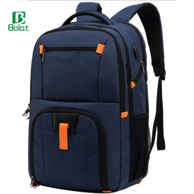 China Holds up to 17 inch polyester backpack laptops 17 inch business laptop bag office laptop bag backpack for men for sale