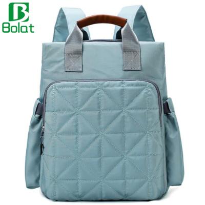 China Manufacturer Waterproof Professional Diaper Bag With USB Port Mom Baby Diaper Bag for sale