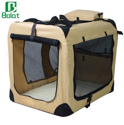 China Portable High Quality Viable Pet Sleep House Tent With Aluminum Frame, Recycled Pet Bag Carrier for sale