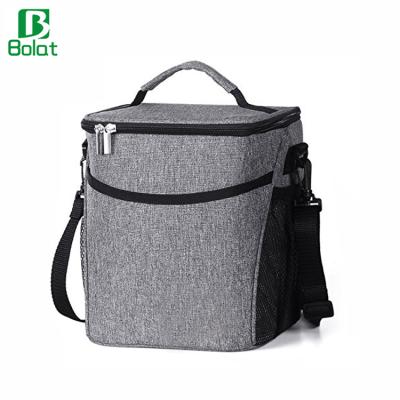 China Food Wholesale Waterproof Polyester Large 6 Box Beer Bottle Cooler Bag for sale