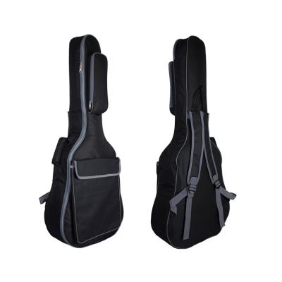 China New Design Logo Soft Pedal Filling Pick Price Cover Backpack Acoustic Guitar Bag Gitar/Guitar Bag Custom Waterproof Leather Bass Gig Bass for sale