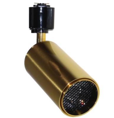 China Modern GOLD COLOR adjustable track light GOLD spot led track light COB spot light showroom hotel restaurant for sale