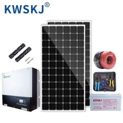 Cina Home Solar Power System Hybrid Home Solar Power System 3KW 5KW 10KW 15KW Generator Solar Power System in vendita