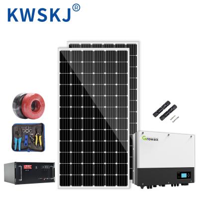 Cina China home Shenzhen 5 kw solar system kits 5000w hybrid solar system price to south africa in vendita