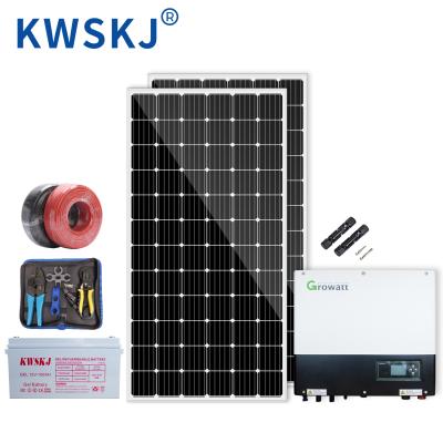 China Home Solar Generator Kit 3KW Inverter Solar Panel Products For 3000W Solar Power Panel System Hybrid Home à venda