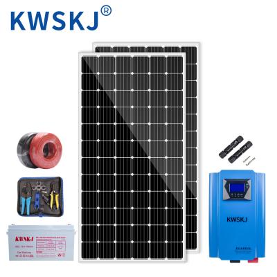 China Home Off Grid Solar System Set Electric Solar Panels Cost 1kw 2kw 3kw 4kw 5kw 8kw Solar System for sale