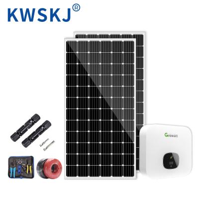 China Colombia Home Grid-tie Alibaba System 5kw Solar Panels Solar Power Kits 5000w 10000w 150000w for sale