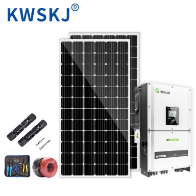 China Domestic Full Use 1kw 2kw 3kw 4kw 6kw 8KW Solar System Prices Commercial or Home Hybrid On Grid Rack Solar System for sale