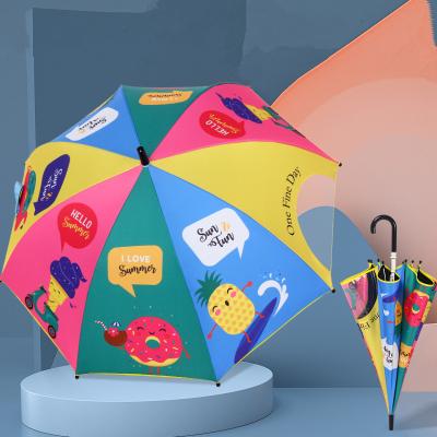 China Creative Minimalist Umbrella Umbrella Umbrella Umbrella Umbrella Umbrella Cartoon Kids Safety Custom Logo for sale