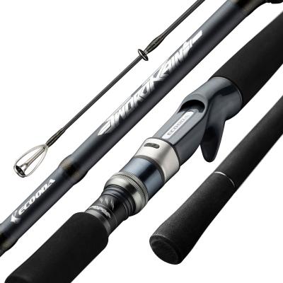 China Carbon Ecooda Sea Bass Lure Rod 2.1m/2.4m/2.7m Saltwater Fishing Rod 2 Section Lure Rod for sale