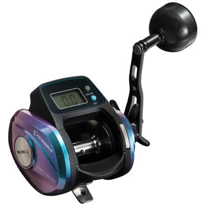 China Right Handle or Left Line Counter Sea Fishing Reel Drag Handle ECOODA ERF Fishing Reel Power 8kg 12kg 15kg for sale