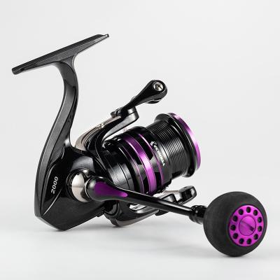 China ECOODA Metal Thunder Black Series Spinning Fishing Reel Basting Reel 2000/3000/4000/5000 for sale