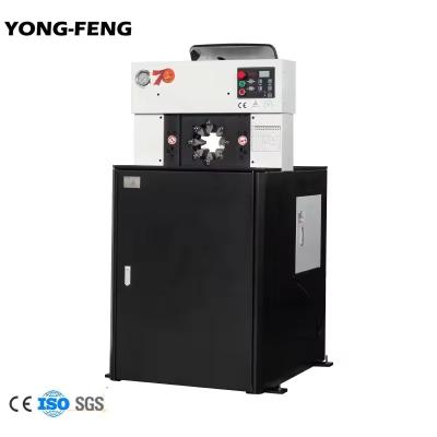 China Garment Shops Yong Feng Y160 Quick change CE 14 -2 11sets free dies automatic power hydraulic tube crimping machine for sale