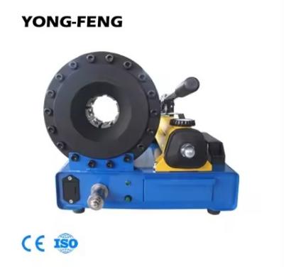 China Building Material Shops Factory cost Portable hose crimping machine YONG-FENG YJK-16 manual hydraulic hose crimper for sale