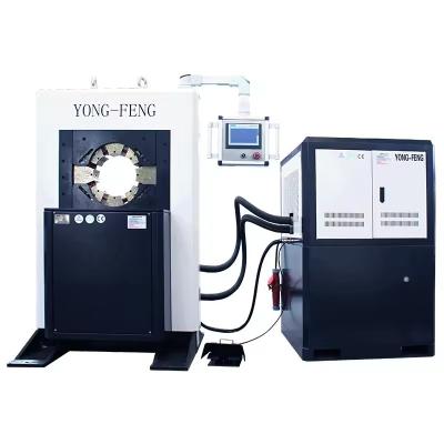 China Building Material Shops YONG-FENG Y220 Multi-Purpose Oil Delivery Hose Crimping Machine Dock Loading Hose Crimping Machine for sale