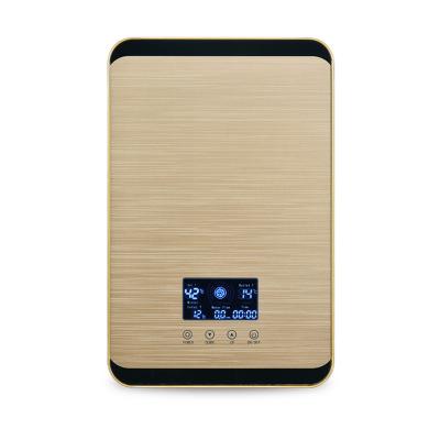 China New Hotel China Portable Instant Geyser 8kw Hot Shower Electric Water Heater for sale